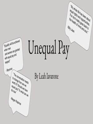 cover image of Unequal Pay